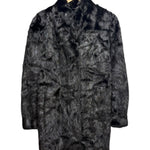 Vintage Saga Ranched Mink Black Fur Coat