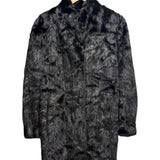 Vintage Saga Ranched Mink Black Fur Coat