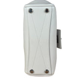 Balenciaga White Leather Bel Air Carry All Handbag