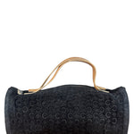 Celine Black Macadam Velour Handbag