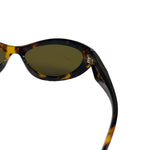 Prada Tortoise Shell Oval Sunglasses SPR 26Z-F