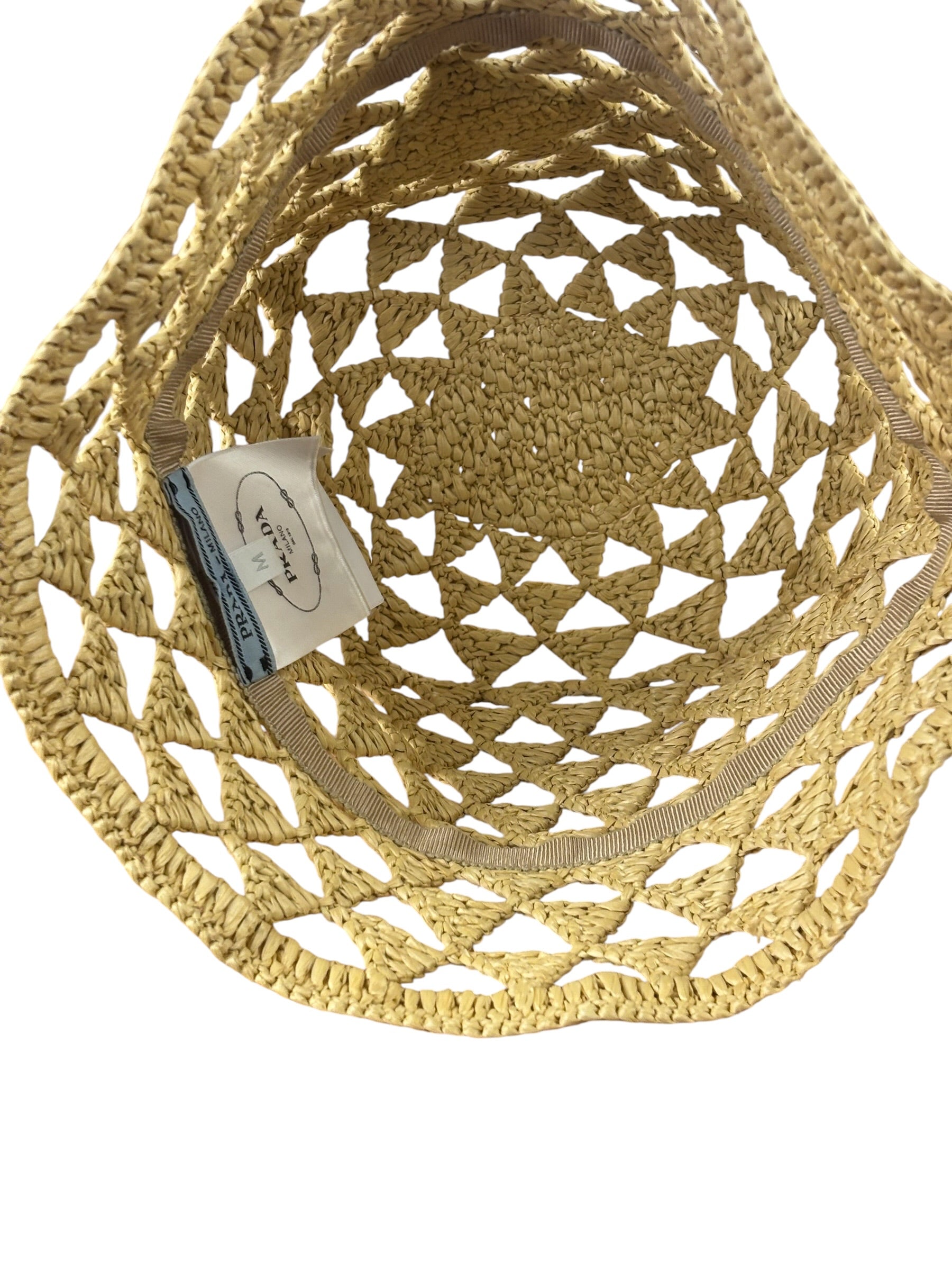 Prada Beige 100% Viscosa Hat