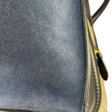 Celine Calfskin Leather/Suede Tri-Color Luggage Tote Bag