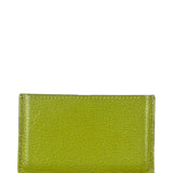 Hermes Green Chevre Mysore Diablo Card Holder