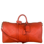 Louis Vuitton Red Empreinte Bandouliere 50