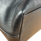 Coach Black Leather City Zip Tote Bag