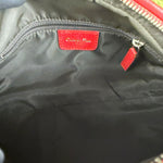 Christian Dior Vintage Trotter Canvas Rasta Crossbody Bag