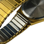 Jules Jurgensen Quartz Day Date Gold Toned Watch