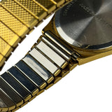 Jules Jurgensen Quartz Day Date Gold Toned Watch