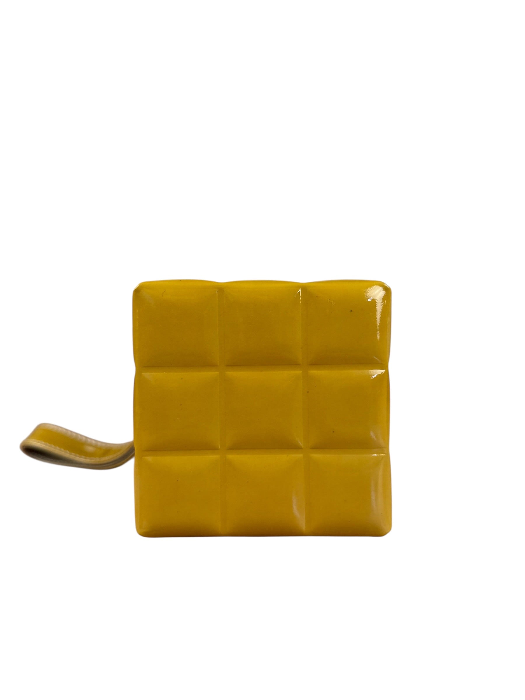 Chanel Orange Patent Rubix Cube 2002