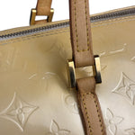 Louis Vuitton Yellow Monogram Vernis Bedford Handbag