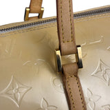 Louis Vuitton Yellow Monogram Vernis Bedford Handbag