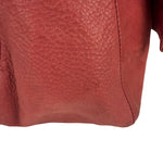 Fendi Red Leather Mamma Baguette Shoulder Bag