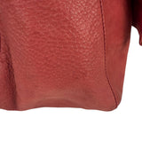 Fendi Red Leather Mamma Baguette Shoulder Bag