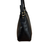 Gucci Black Pebbled Leather Shoulder Bag