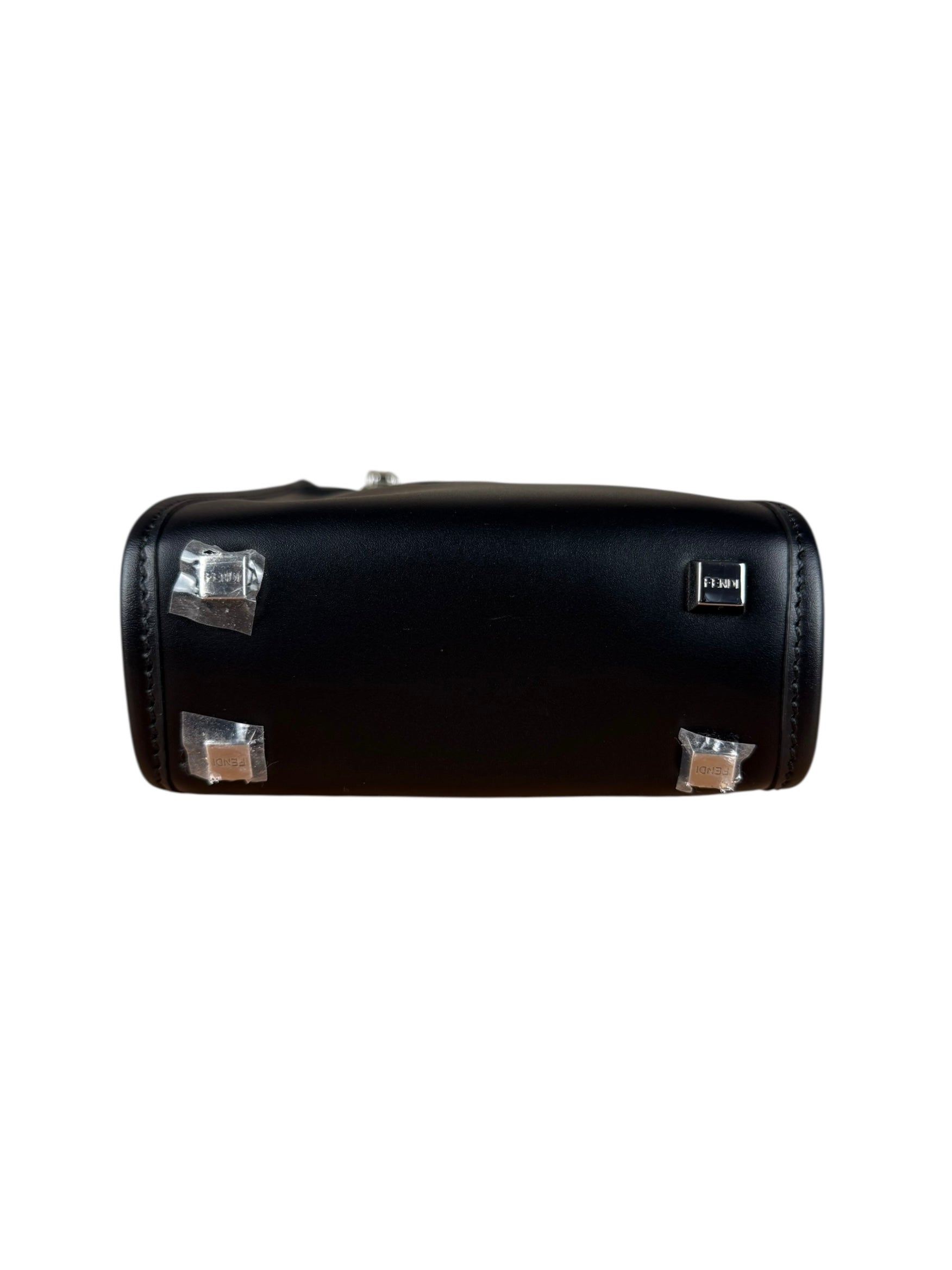 Fendi Black Mini Sunshine Shopper Tote