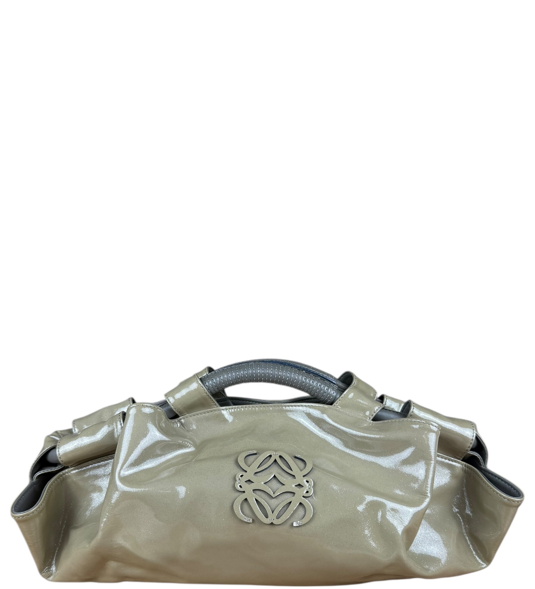 Loewe Vintage Glitter Nappa Aire Handbag