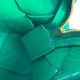 Bottega Veneta Small Green Intrecciato Cassette Camera Bag