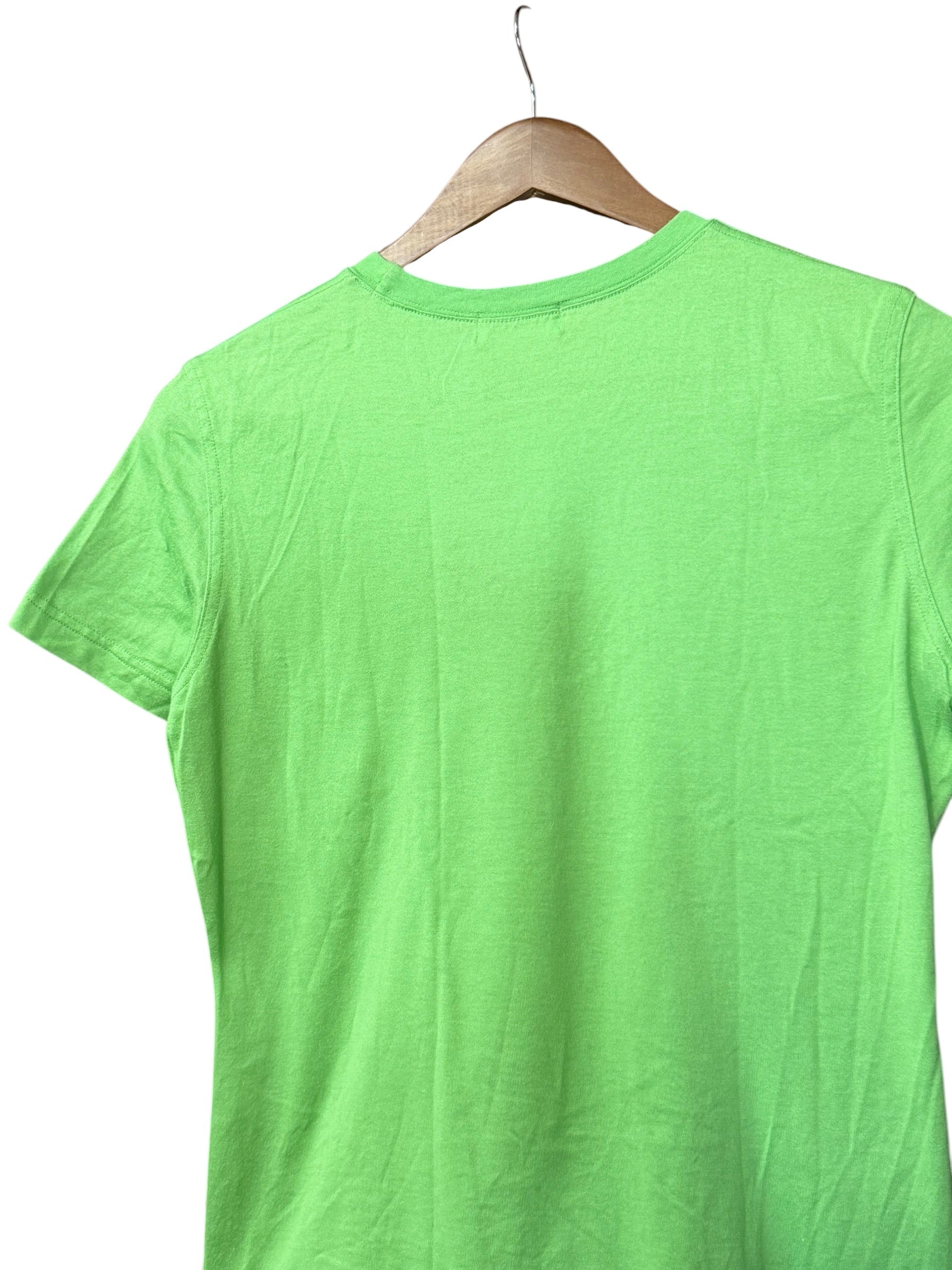 YSL Vintage Green Multi Logo Baby Tee
