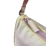 Prada Pink Nylon Tessuto Pochette
