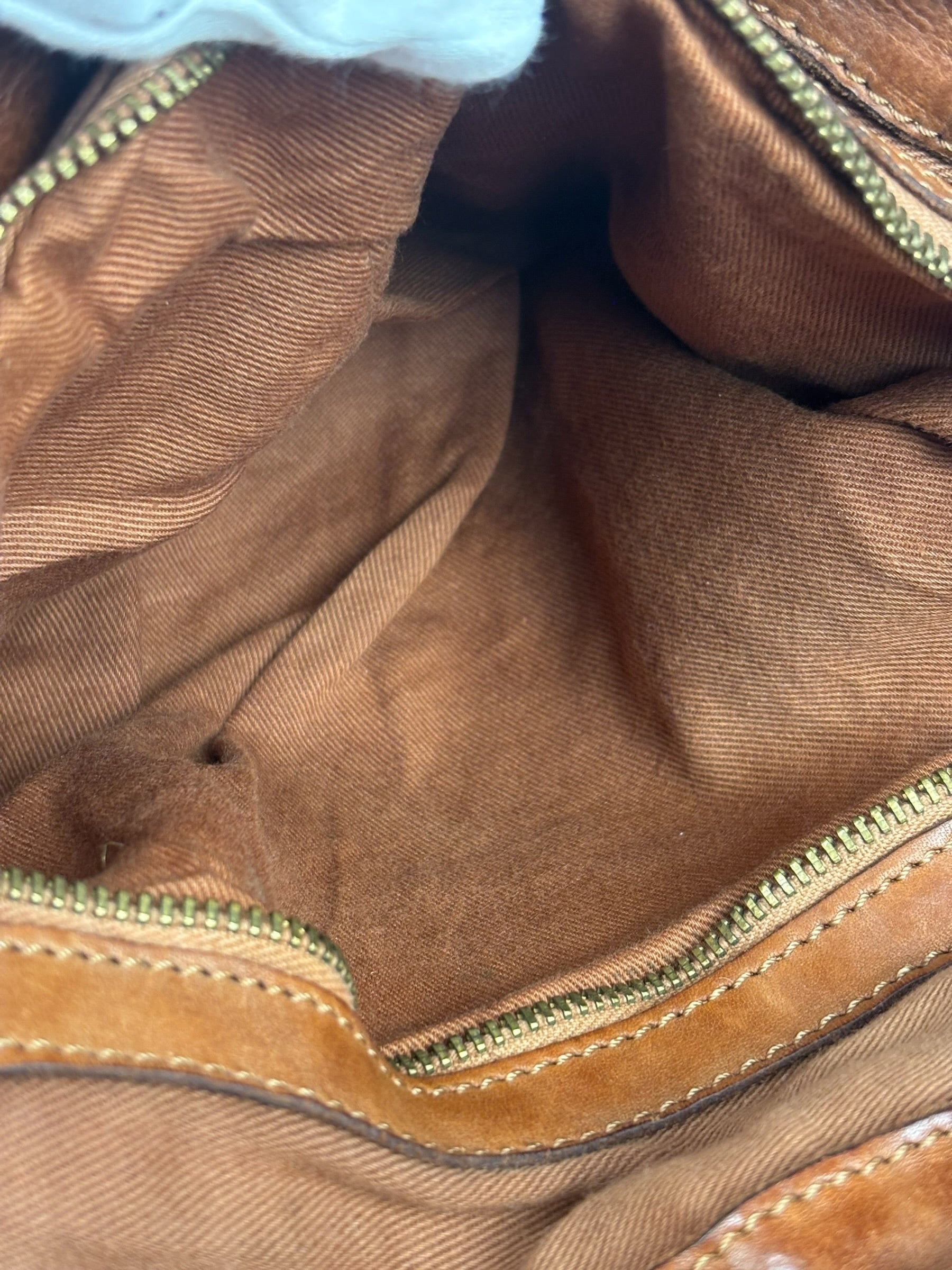Campomaggi Brown Leather Messenger Bag