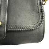 Gucci Black Leather Marrakech Evening Shoulder Bag