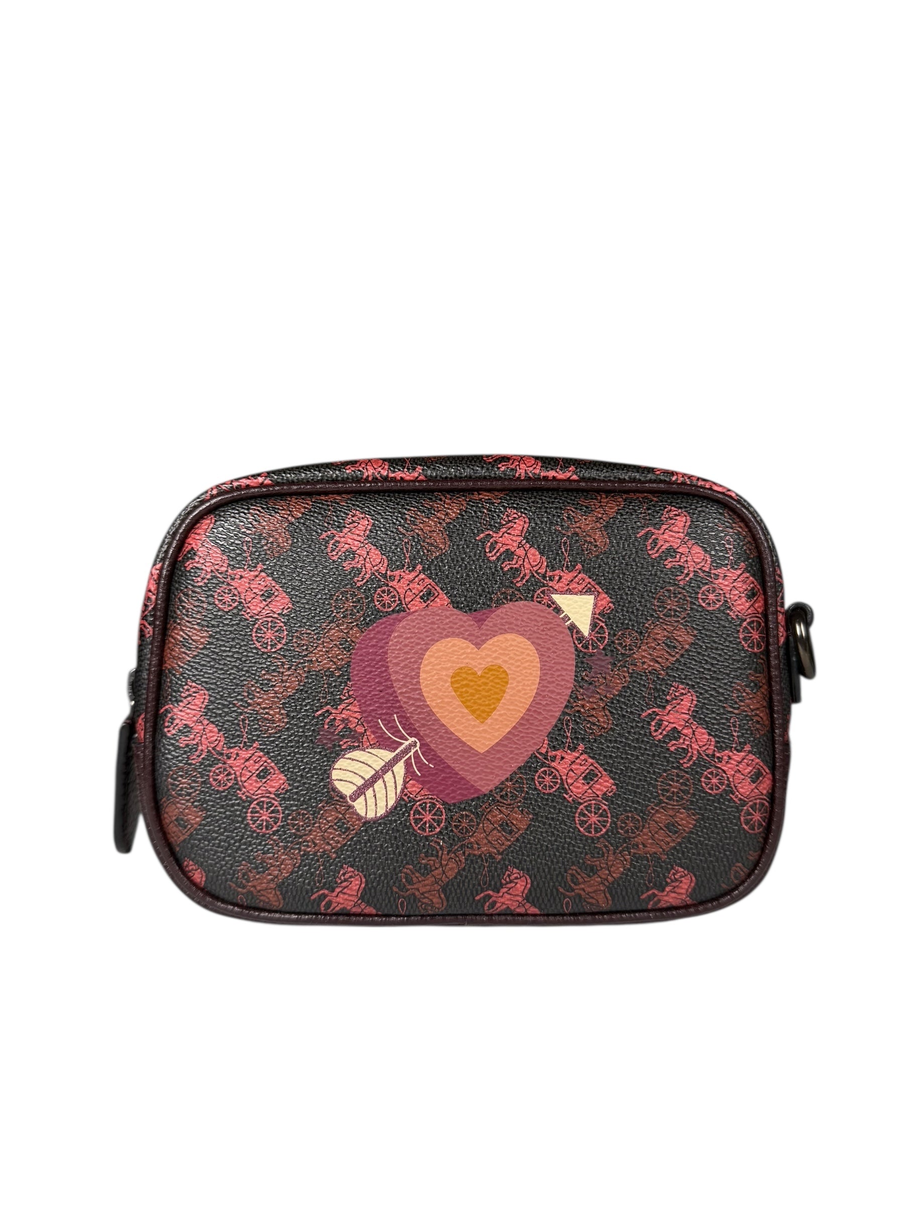 Coach Heartbeat Horse Camer Shoulder Bag
