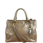 Prada Vitello Shine 2Way Tote Bag