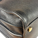 Yves Saint Laurent Black Grained Leather Sac De Jour Two-Way Bag