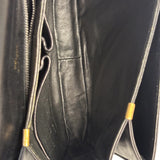 Celine Vintage Black Leather Shoulder Bag