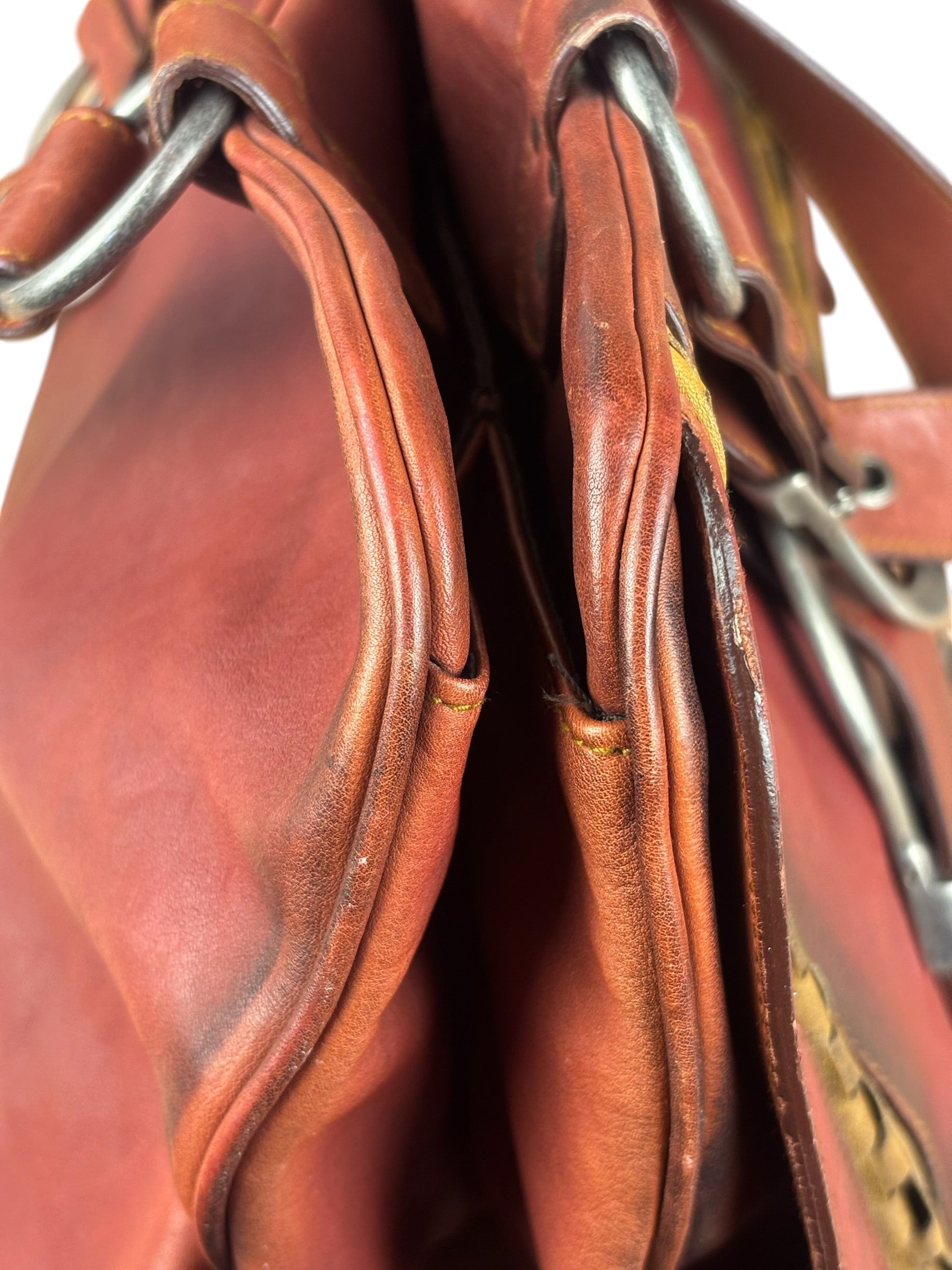 Christian Dior Vintage Gaucho Saddle Shoulder Bag