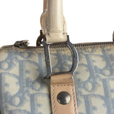 Christian Dior Vintage Trotter Canvas Mini Boston Bag