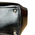 Fendi Black Patent Leather 2Jours Handbag