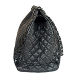 Chanel Black Quilted Leather Tote Bag 2014