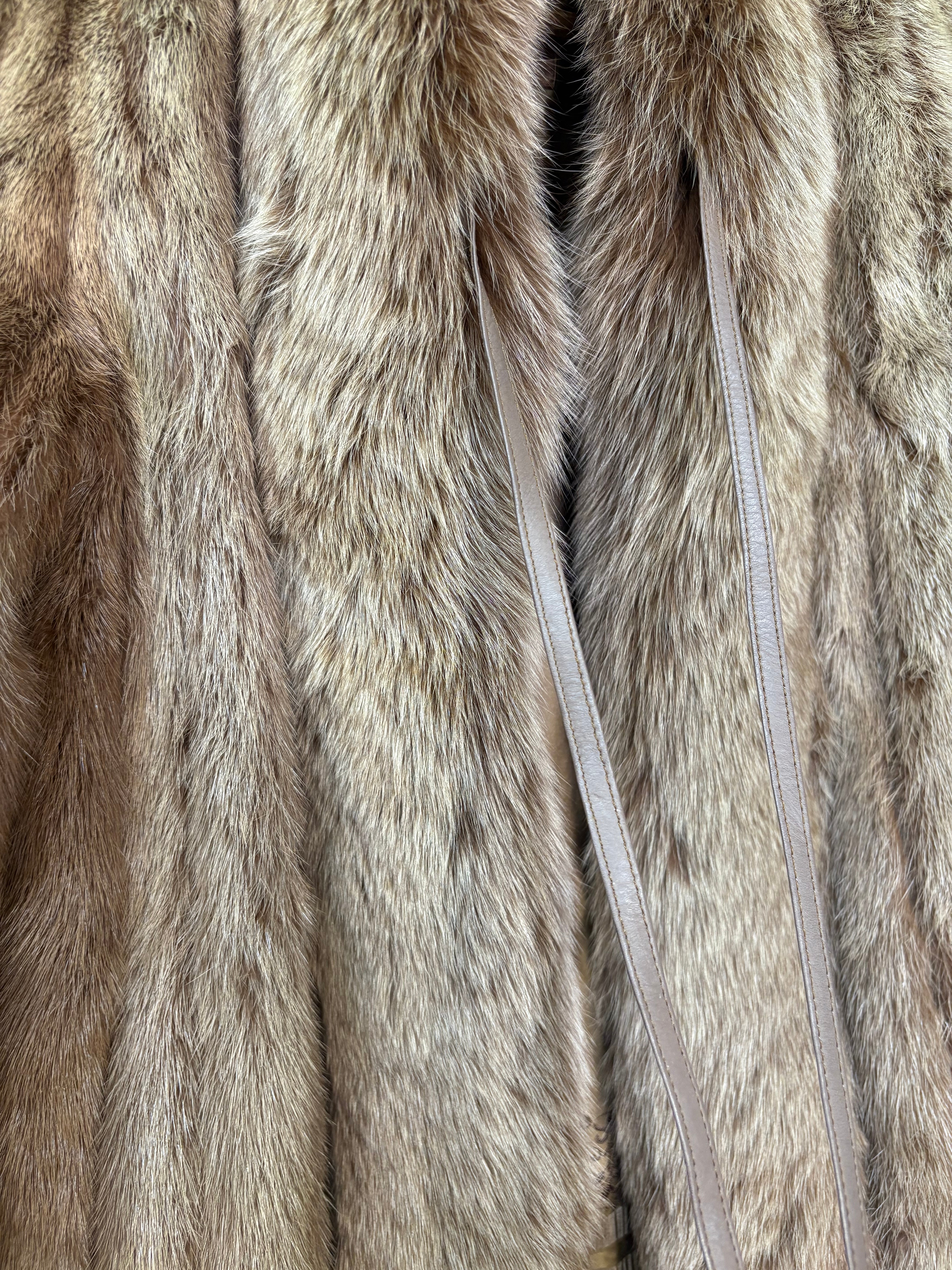 Emba Vintage Light Brown Mink Fur Coat