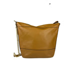 Coach Camel Leather Paxton Bucket Crossbody
