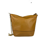 Coach Camel Leather Paxton Bucket Crossbody