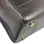 Coach Black Dempsey Carryall 2-Way Bag