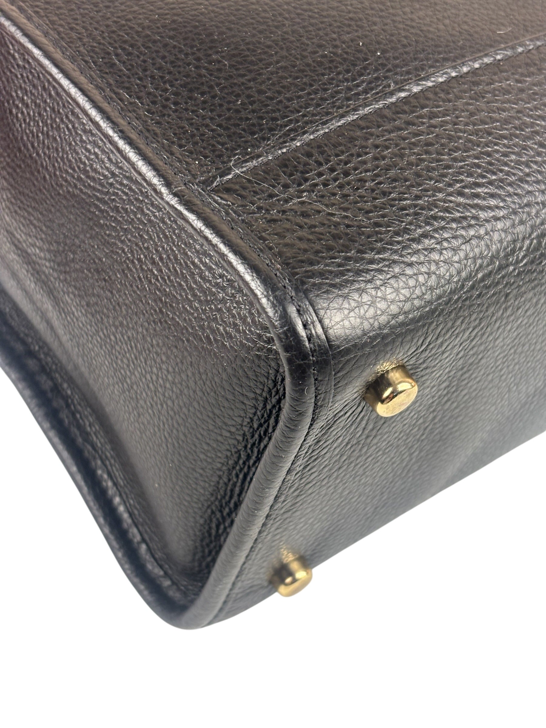 Coach Black Dempsey Carryall 2-Way Bag