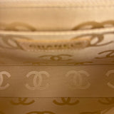 Chanel Gold Patent East West Stitch Flap Bag 2002