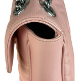 Gucci Pink Leather GG Marmont Shoulder Bag