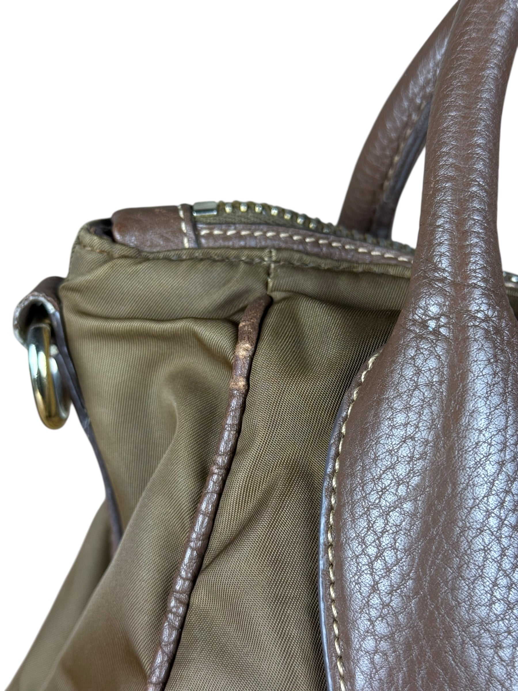 Prada Nylon 2-Way Tote Bag