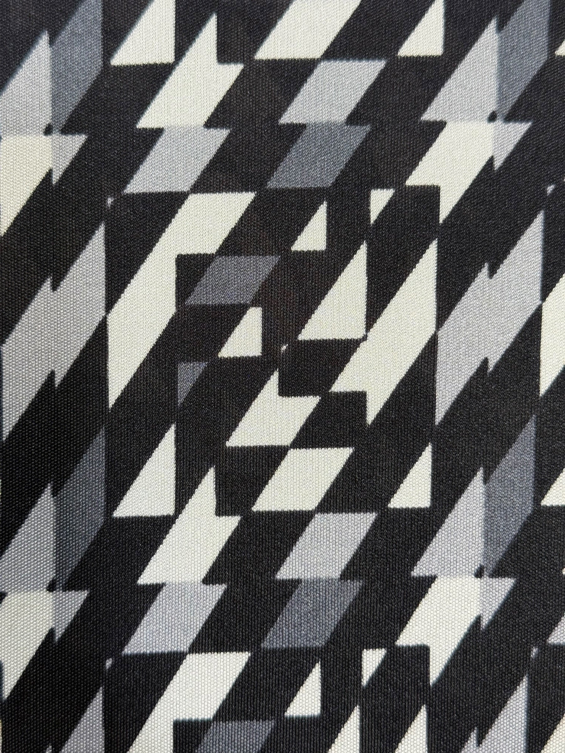 Fendi Vintage Geometric Dress Black