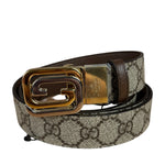 Gucci GG Buckle Belt Reversible Supreme