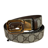 Gucci GG Buckle Belt Reversible Supreme