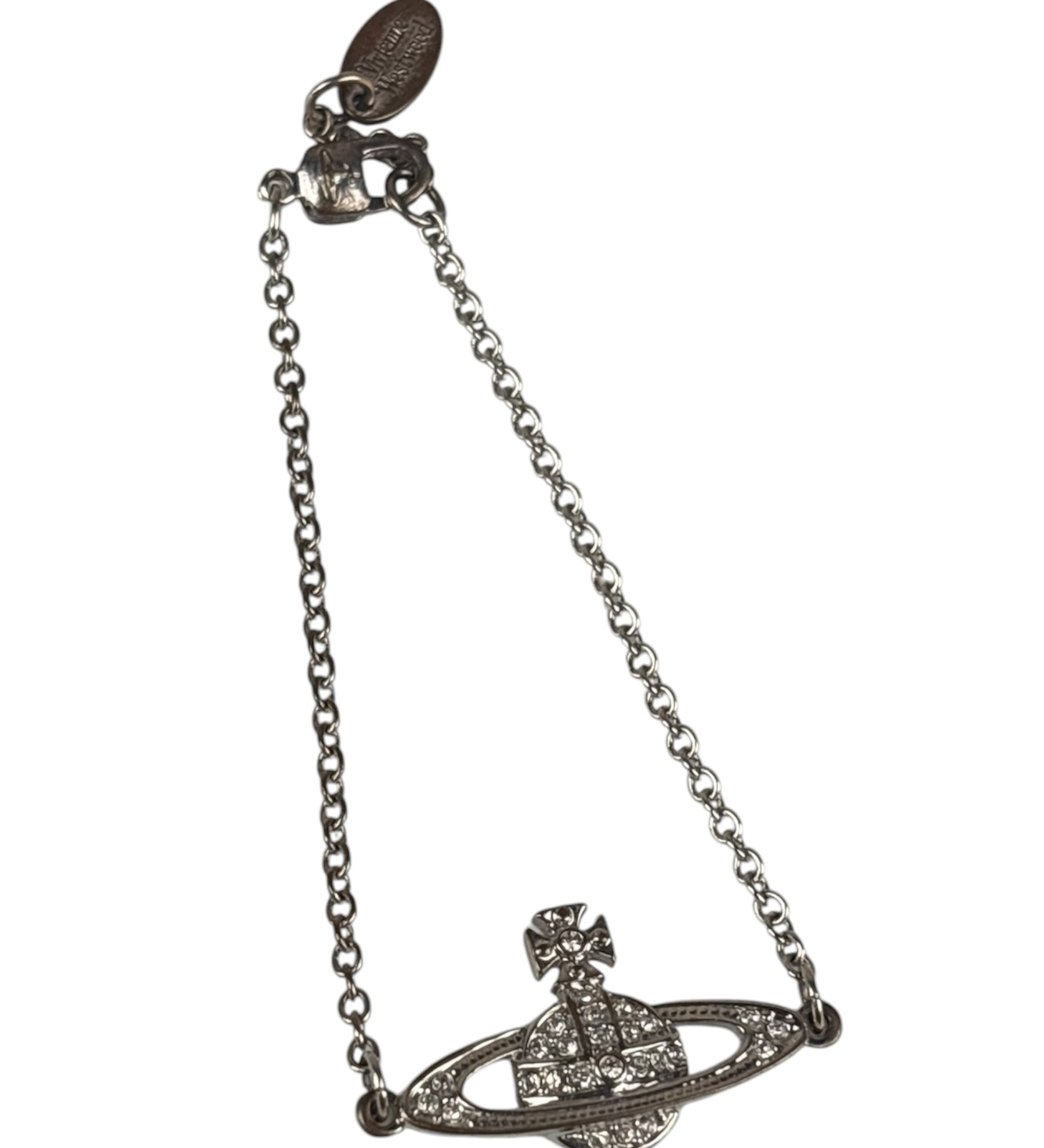 Vivienne Westwood Silver Mini Bas Relief Bracelet