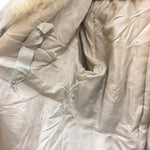 Vintage Saga Ivory/White Fox Fur Coat