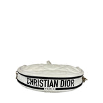 Christian Dior White Leather Micro Vibe Two-Way Bag