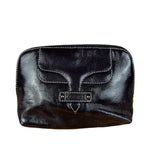 Loewe Patent Leather Cosmetic Pouch/Clutch