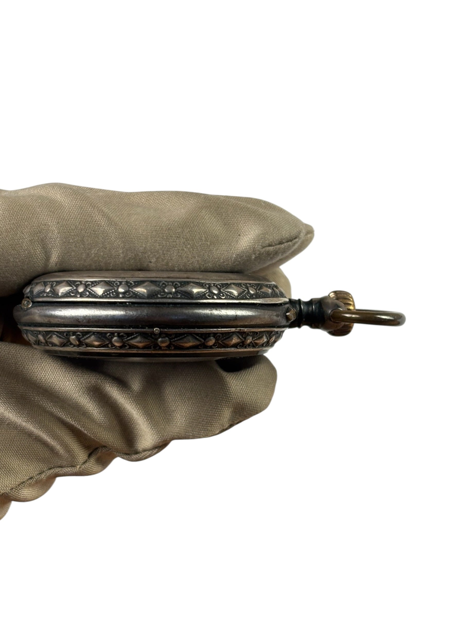 Continental Watch Co. Triple Calendar Pocket Watch
